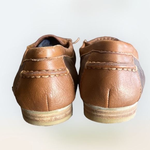 Lucky Brand Brown Leather Flats Size 9M - Picture 3 of 5